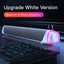 Speaker Bar 4D Stereo Sound Subwoofer, Bluetooth & Wired Loudspeaker, Compatible with Apple MacBook, Laptop, PC | Ideal for Music Lovers & Gamers