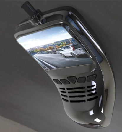 Car Dash Cam Recorder Compact WiFi Camera with Full HD DVR Function