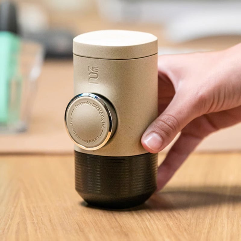 Macchina per caffè espresso – Macchina manuale a capsule per la preparazione portatile