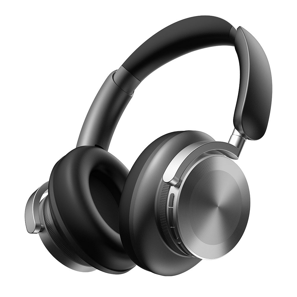 TOURACE H60 Headphones Active Noise Cancelling Wireless Earphones with LED, Metallic Finish, Sweatproof Sports Design and Long Battery Life