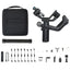 FeiyuTech SCORP Mini 2 – Kit Gimbal, Stabilizzatore a 3 assi per fotocamere mirrorless, smartphone, action cam, con tracciamento AI, luce di riempimento magnetica, carico massimo 1,2 kg