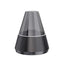 Umidificatore d'aria - Diffusore di oli essenziali aromatici con luce notturna a fiamma colorata, mini umidificatore di fragranze USB per casa e stanza