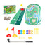 Gioco da golf per bambini: set di tappetini per chipping con bersaglio per freccette, mazza da golf, palline adesive, allenamento all'aperto e set di giocattoli