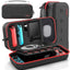 OIVO Switch Case – Borsa grande per Nintendo Switch e OLED, custodia da viaggio impermeabile, organizer protettivo antigraffio
