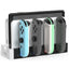 Caricabatterie IPEGA Joycon – Dock Station PG-9186 per Nintendo Switch e OLED | Carica 4 controller contemporaneamente | Display di stato compatto e LED