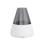 Umidificatore d'aria - Diffusore di oli essenziali aromatici con luce notturna a fiamma colorata, mini umidificatore di fragranze USB per casa e stanza