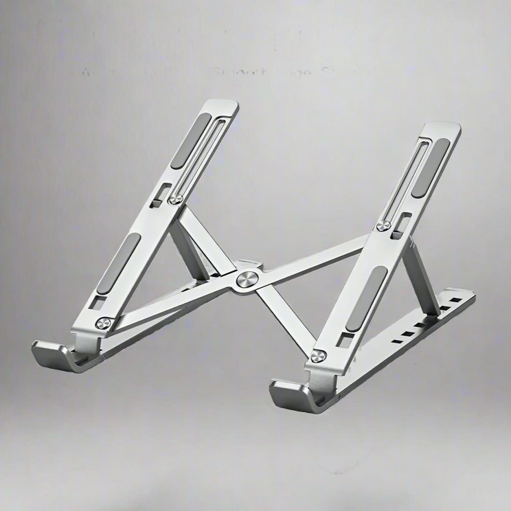 Supporto portatile in alluminio per laptop - Supporto pieghevole per notebook per MacBook, PC e altro