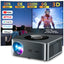 Proiettore XIWBSY – LED Android 4K, 800 ANSI, 25.000 lumen, WiFi 6 e Bluetooth, messa a fuoco automatica e Keystone, sistema video home theater