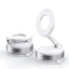 Magnetic Phone Mount for Car 360° Rotating Phone Holder with Mechanical Vacuum Suction Cup, Strong Magnetic Lock, Universal Navigation Bracket