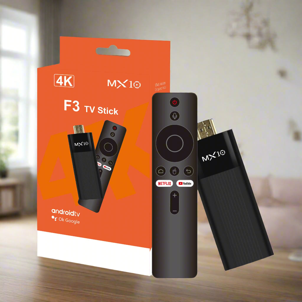 MX10-F3 TV Stick – Android 11 4K con All Winner H313, WiFi Dual-Band 2.4G/5G, 2 GB di RAM, 16 GB di spazio di archiviazione, alternativa TV Box a Fire Stick
