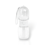 Borraccia Portatile Pet 350ml con Contenitore Cibo e Acqua, Ciotola da Viaggio per Cani e Gatti, Dispenser Antigoccia da Esterno per Cuccioli e Animali di Piccola Taglia