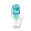 Borraccia Portatile Pet 350ml con Contenitore Cibo e Acqua, Ciotola da Viaggio per Cani e Gatti, Dispenser Antigoccia da Esterno per Cuccioli e Animali di Piccola Taglia