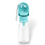 Borraccia Portatile Pet 550ml con Contenitore Cibo e Acqua, Ciotola da Viaggio per Cani e Gatti, Dispenser Antigoccia da Esterno per Cuccioli e Animali di Piccola Taglia