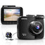 Telecamera per auto - GS63 4K Doppio obiettivo con GPS, visione notturna e registrazione grandangolare