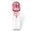 Borraccia Portatile Pet 550ml con Contenitore Cibo e Acqua, Ciotola da Viaggio per Cani e Gatti, Dispenser Antigoccia da Esterno per Cuccioli e Animali di Piccola Taglia