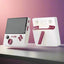 Console portatile E5 - Console per videogiochi con power bank da 6000 mAh, schermo IPS da 5 pollici, 22 W, console per videogiochi arcade classica con macchina per giochi retrò