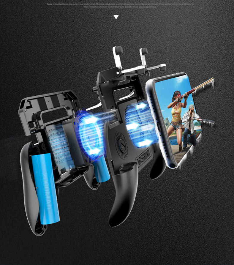 Gaming Grip Station 3 in 1 Phone Gamepad with Cooler and Built-in Powerbank