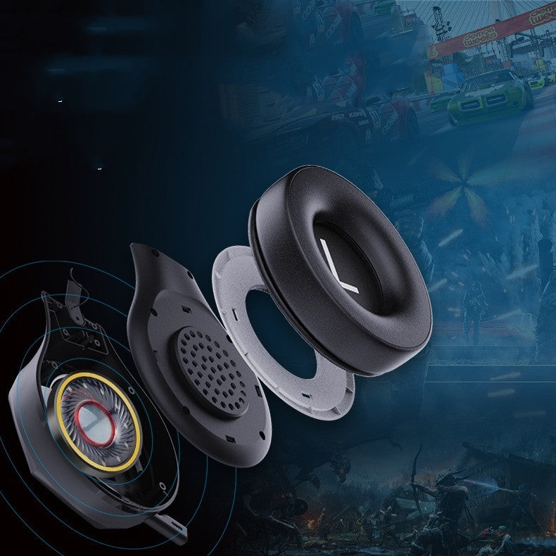Gaming Headset Bluetooth Dual Mode Wireless Headphones for Pro-Level Immersion