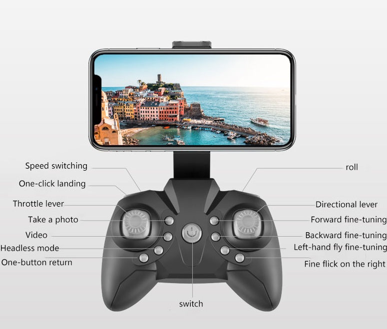 Foldable Drone LF606 – 4K HD Camera, Easy Aerial Photography for Beginners