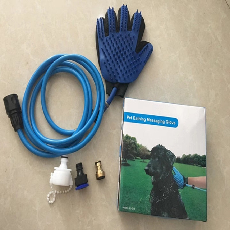 Pet Shower Tool Handheld Dog and Cat Bathing Head for Easy Home Grooming