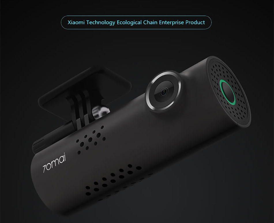 Smart Dash Camera WiFi DVR 1080P FHD, 130° Wide Angle