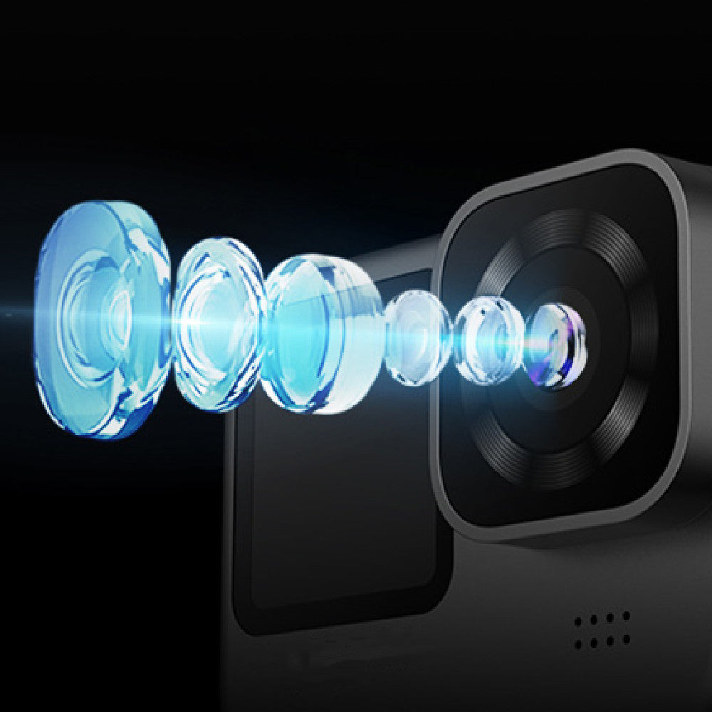 Action Camera Go 4K WiFi Anti-shake con schermo di controllo remoto, impermeabile, videocamera sportiva professionale, registrazione di guida