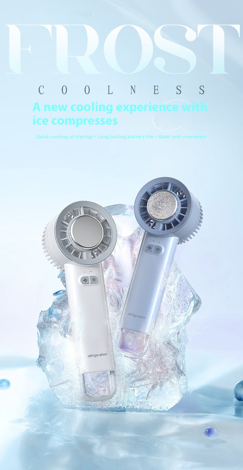 Mini Turbo Fan – Ventilatore portatile per il raffreddamento del ghiaccio con motore brushless e condotto a getto ad alta velocità