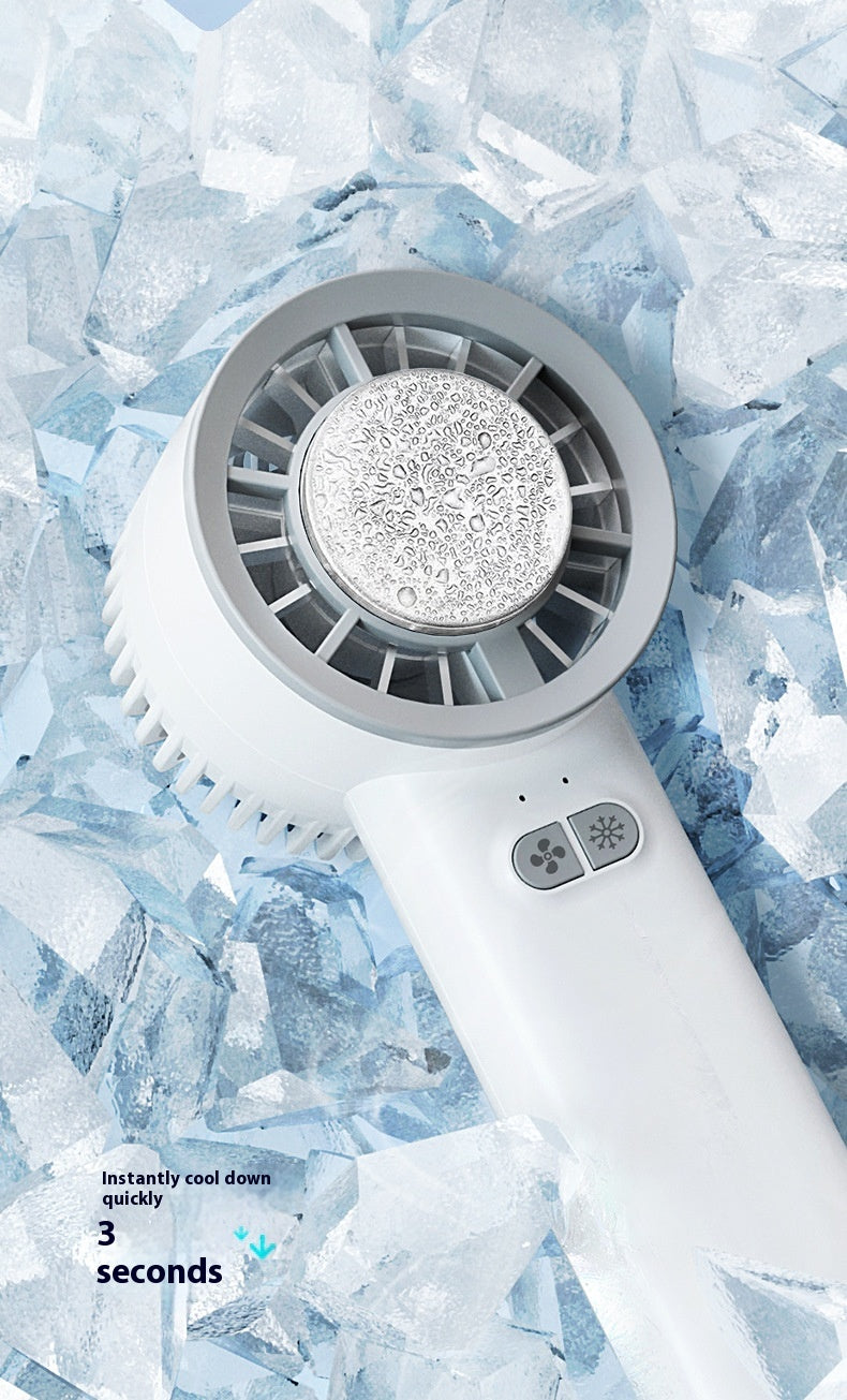 Mini Turbo Fan – Ventilatore portatile per il raffreddamento del ghiaccio con motore brushless e condotto a getto ad alta velocità