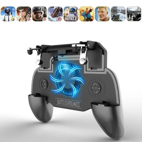 Gaming Grip Station 3 in 1 Phone Gamepad with Cooler and Built-in Powerbank