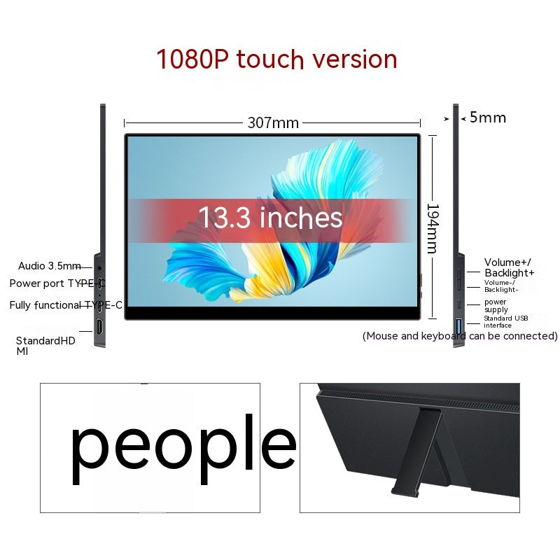 #Color=13.3inch Touch Version,Versione touch da 13.3 pollici