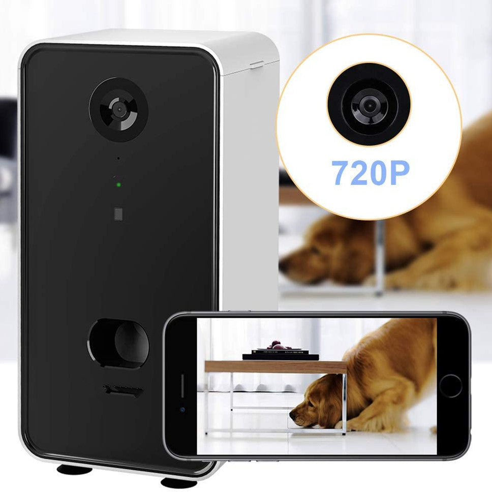 Giocattolo Smart Feeder – Distributore di snack interattivo con telecamera HD per animali domestici