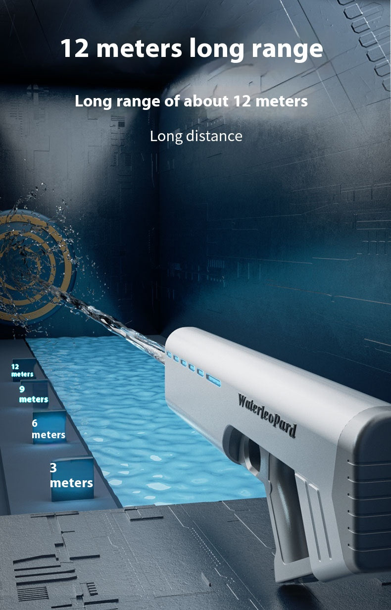 Pistola ad acqua elettrica automatica con spruzzo continuo
