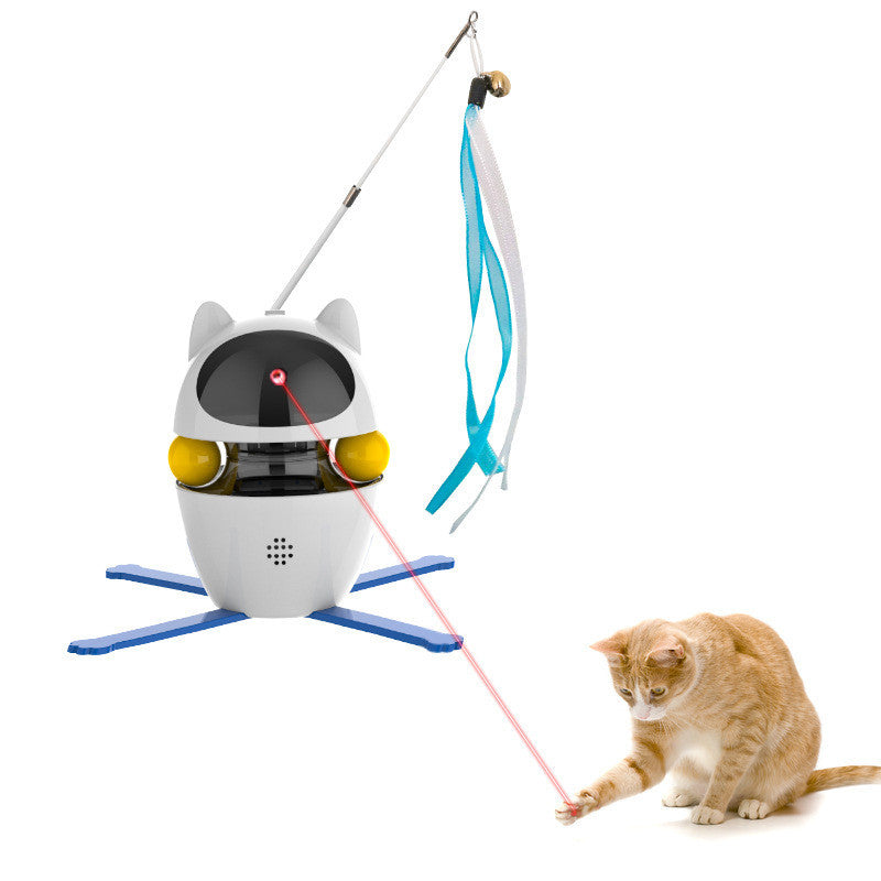 Interactive Spill Ball – Set di giocattoli con distributore automatico di bastoncini e dolcetti per gatti