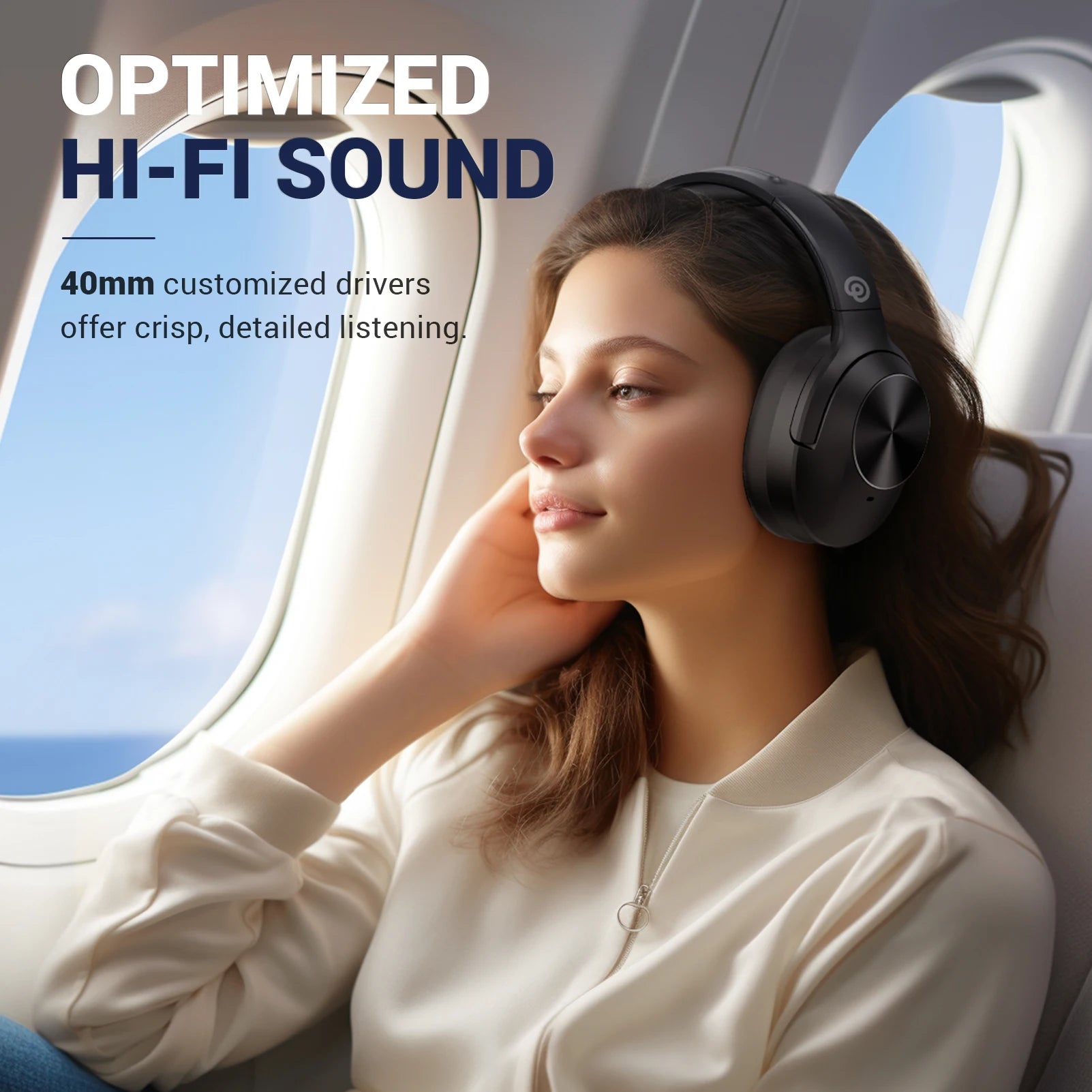 Cuffie COWIN E11 Wireless e Cablate con Controllo Attivo del Rumore, Connettività Bluetooth 5.2 e Audio Hi-Fi per un’Esperienza di Ascolto Immersiva
