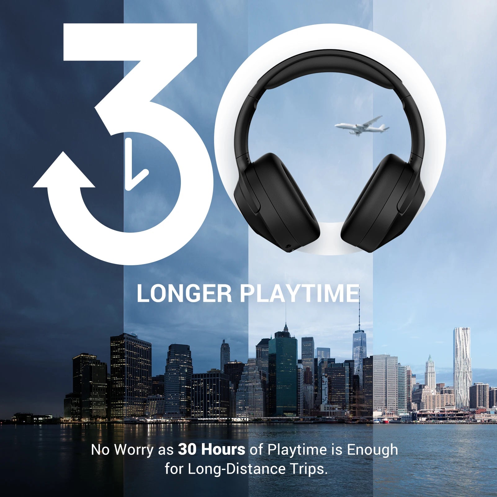 Cuffie COWIN E11 Wireless e Cablate con Controllo Attivo del Rumore, Connettività Bluetooth 5.2 e Audio Hi-Fi per un’Esperienza di Ascolto Immersiva
