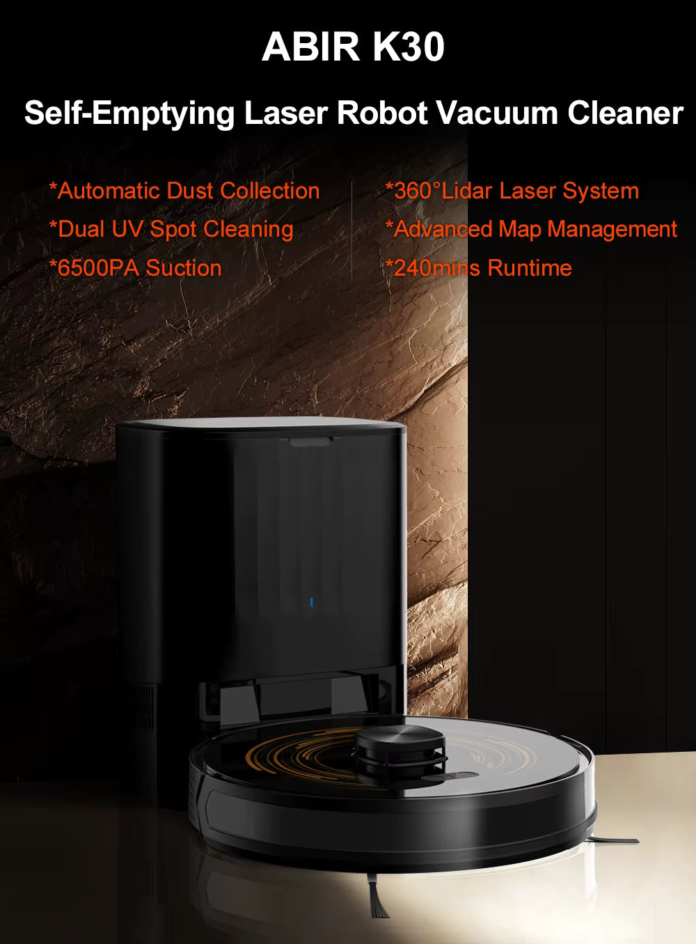 Smart Life Tuya – Robot aspirapolvere con app intelligente e telecomando