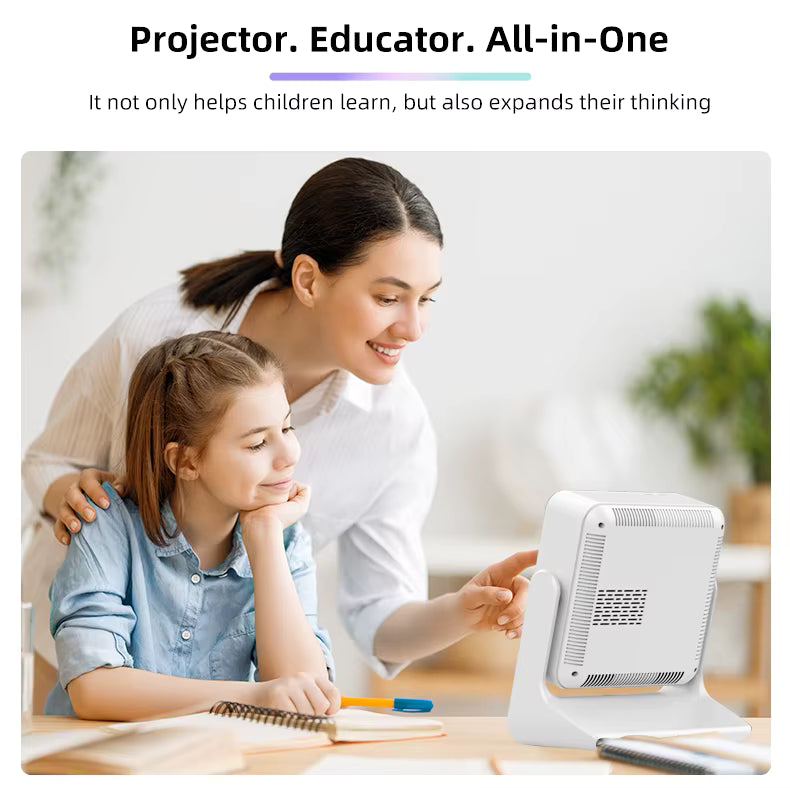 Proiettore doppio YDH-C3 – 30-180 pollici, 1080P, supporto 4K, Android 9, 2.4G/5G WiFi6, business e istruzione, 800 lumen