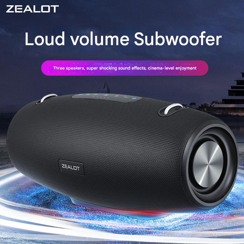 Altoparlante portatile per esterni: suono wireless da 60 W, bassi profondi, impermeabile IPX6, altoparlante potente per feste in campeggio