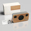 Home Office Speaker 30W Golden Sound Wooden Bookshelf BT5.4 Portable Audio System