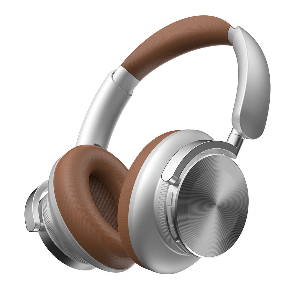 TOURACE H60 Headphones Active Noise Cancelling Wireless Earphones with LED, Metallic Finish, Sweatproof Sports Design and Long Battery Life