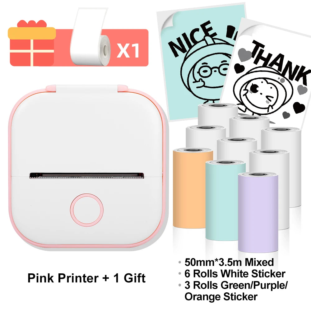 #Color=Pink 9 Rolls Mixed,Rosa - 9 rotoli misti