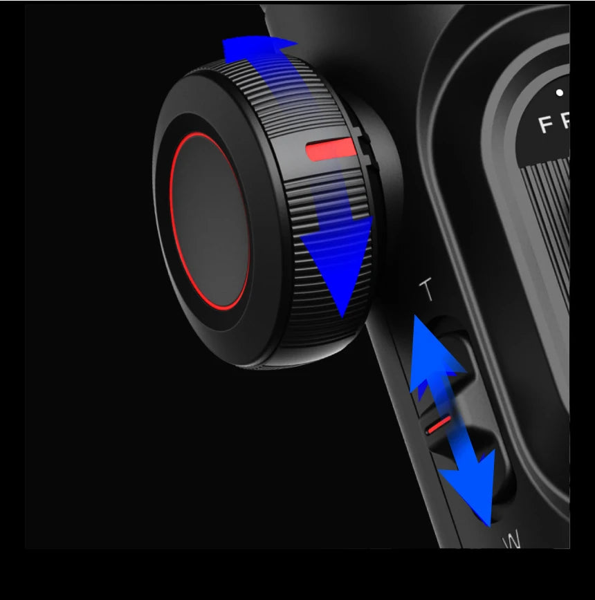 Stabilizzatore cardanico per smartphone – AOCHUAN Supporto portatile a 3 assi con luce di riempimento, tracciamento del viso e modalità vlogging per iPhone e Android (Smart XE)