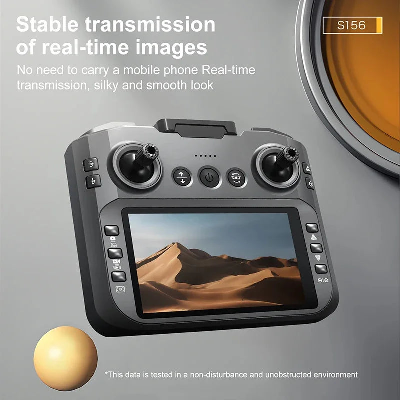 Drone Xiaomi S156 – Telecamera professionale 8K, FPV WiFi 5G, telecomando con schermo, quadricottero per evitare gli ostacoli