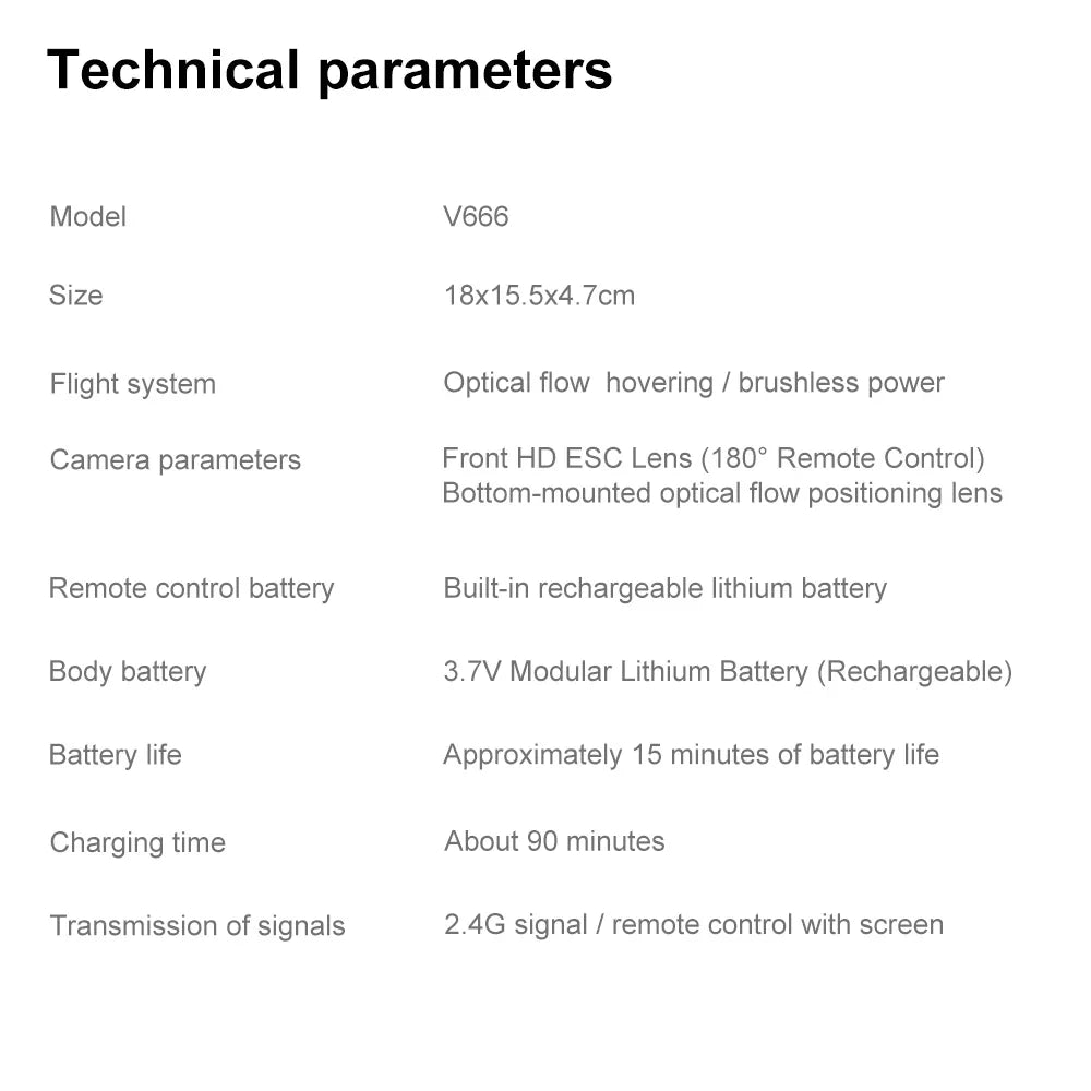 Xiaomi Mijia Drone – MINI V666 Quadricottero con telecamera 4K/8K, WiFi 5G, evitamento ostacoli, motori brushless, mantenimento dell'altitudine, modalità senza testa, drone professionale RC