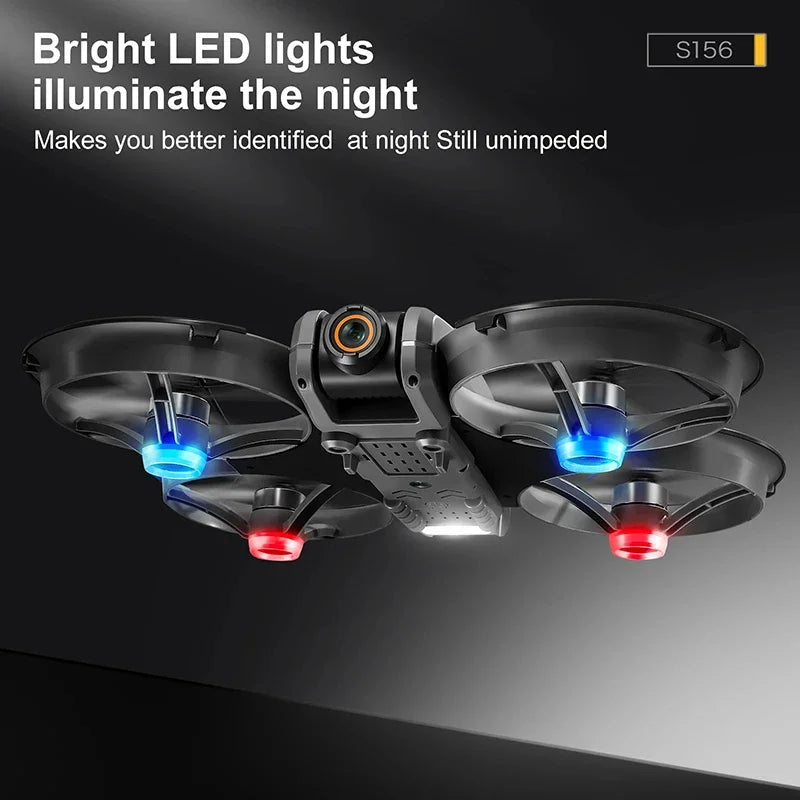 Drone Xiaomi S156 – Telecamera professionale 8K, FPV WiFi 5G, telecomando con schermo, quadricottero per evitare gli ostacoli