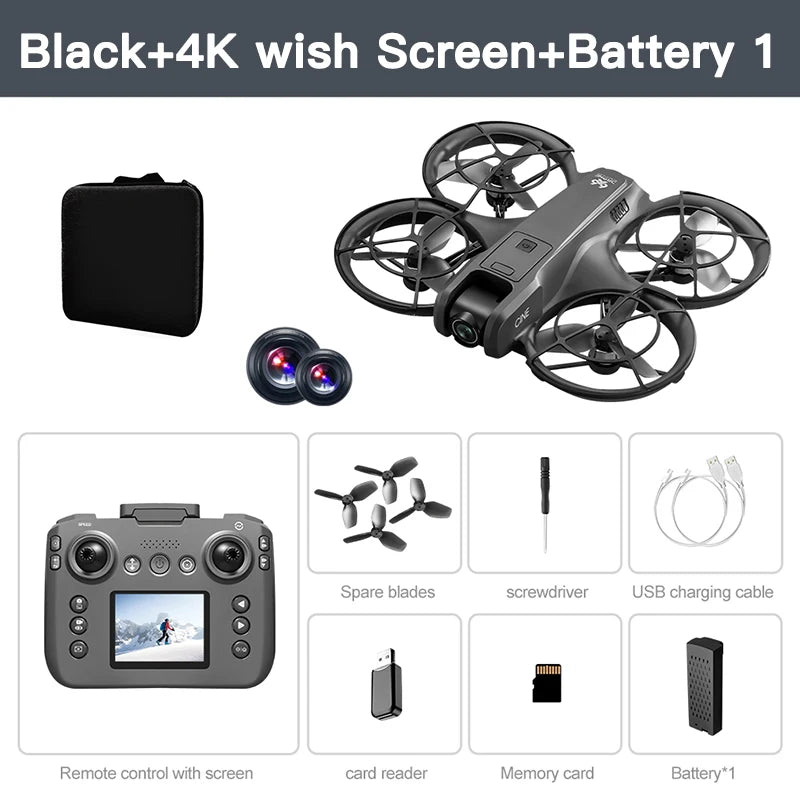 #Color=Black 4k 1 Battery,Nero 4k 1 Batteria