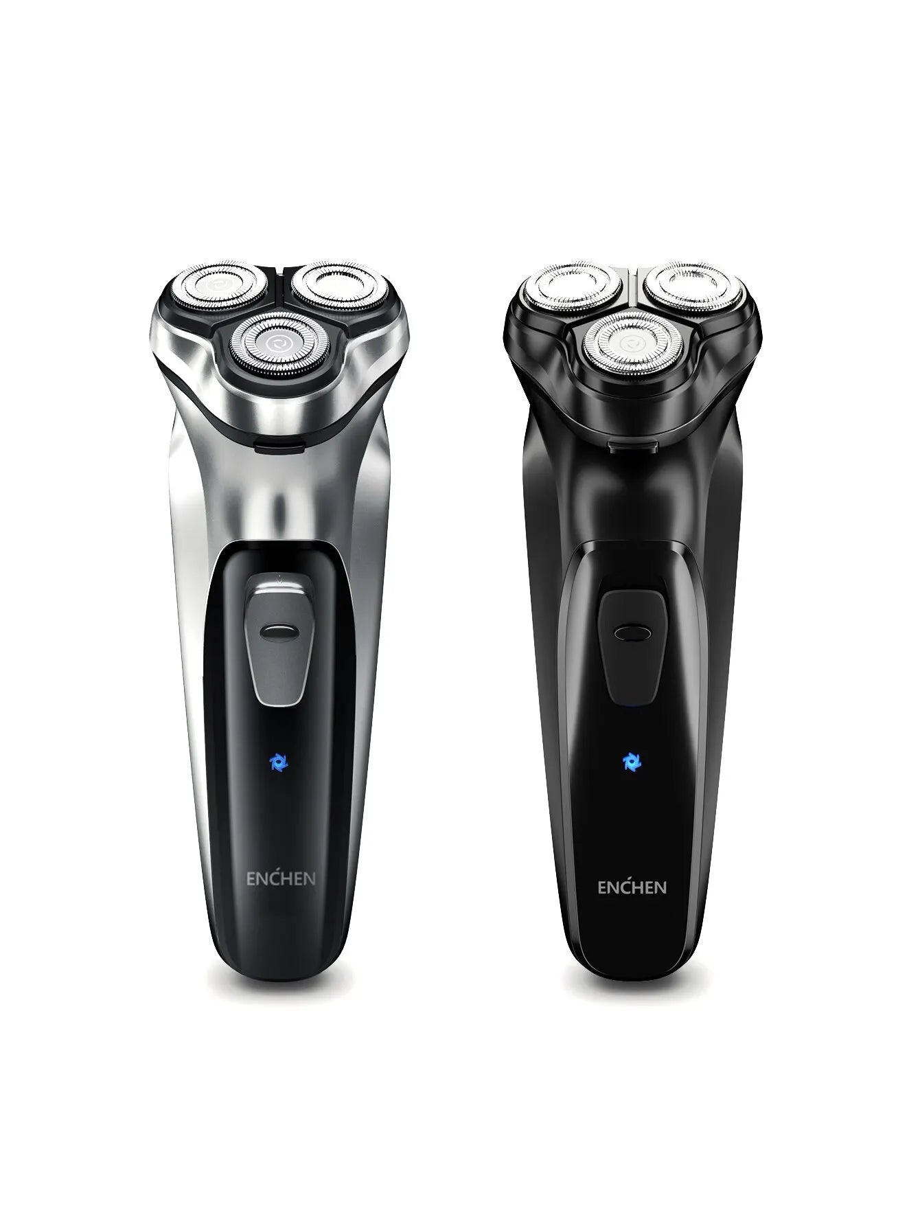 ENCHEN Rasoio Rotante - Rasoio Elettrico da Uomo Blackstone 3D con Lama Galleggiante | Regolabarba Ricaricabile USB-C e Lavabile