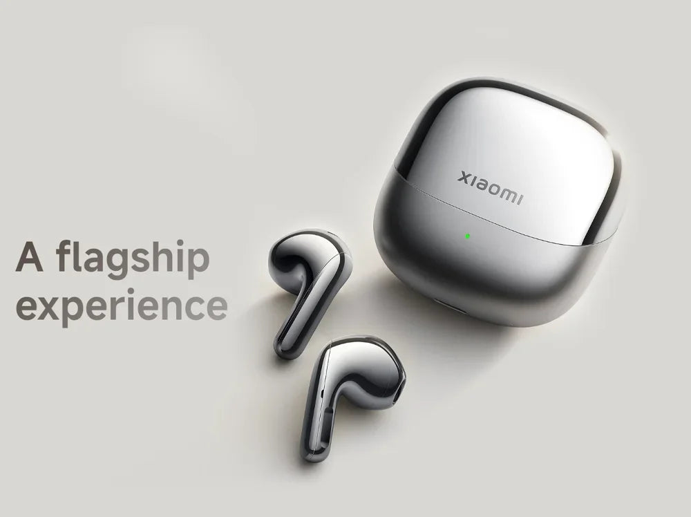 Xiaomi Buds Earphones TWS AI Noise Cancelling | HiFi Wireless Bluetooth with Sound Recording | Original Lossless Audio Headphones