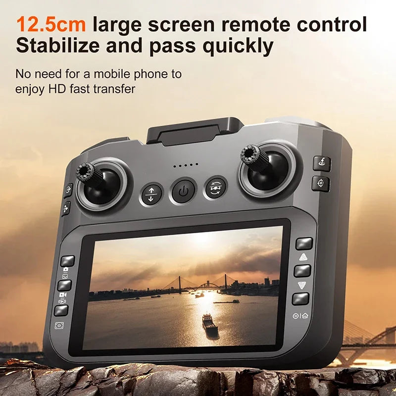 Drone Xiaomi S156 – Telecamera professionale 8K, FPV WiFi 5G, telecomando con schermo, quadricottero per evitare gli ostacoli