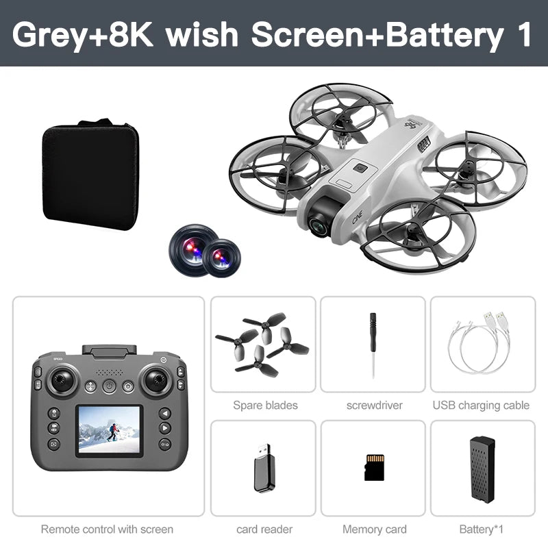#Color=Grey 8k 1 Battery,Grigio 8k 1 Batteria